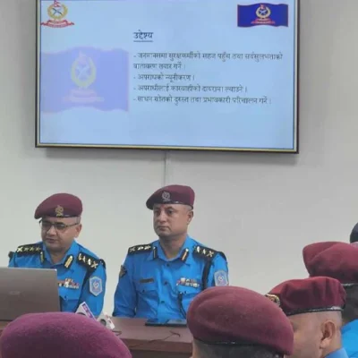 दसैँ–तिहारमा २० प्रकारका सुरक्षा चुनौती, काठमाडौँमा ३ हजार ७६५ प्रहरी परिचालन